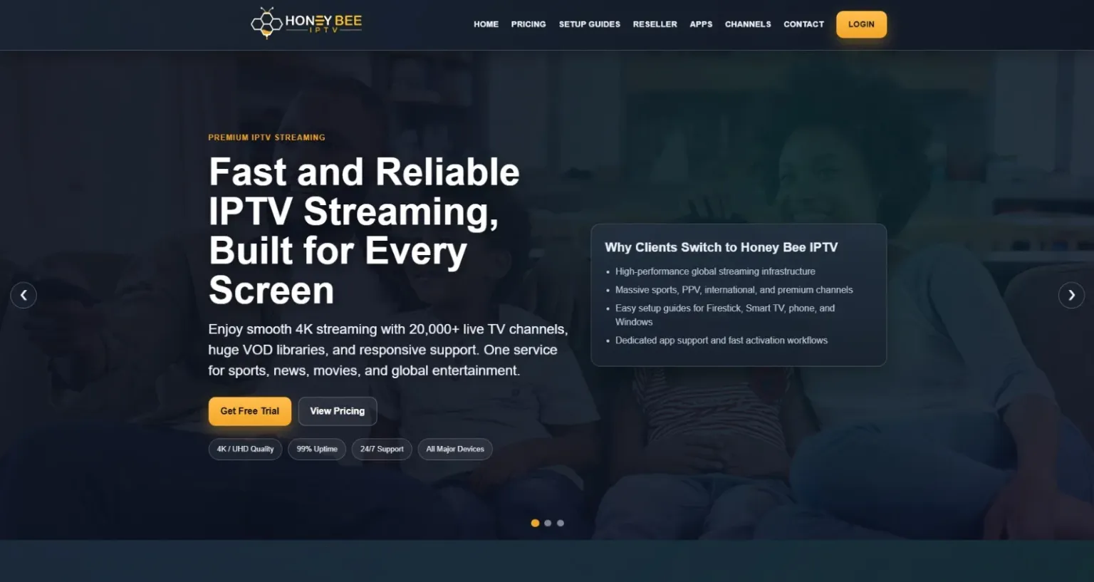 Honey Bee IPTV Review 2026 – Real Streaming Test & Complete Performance Review